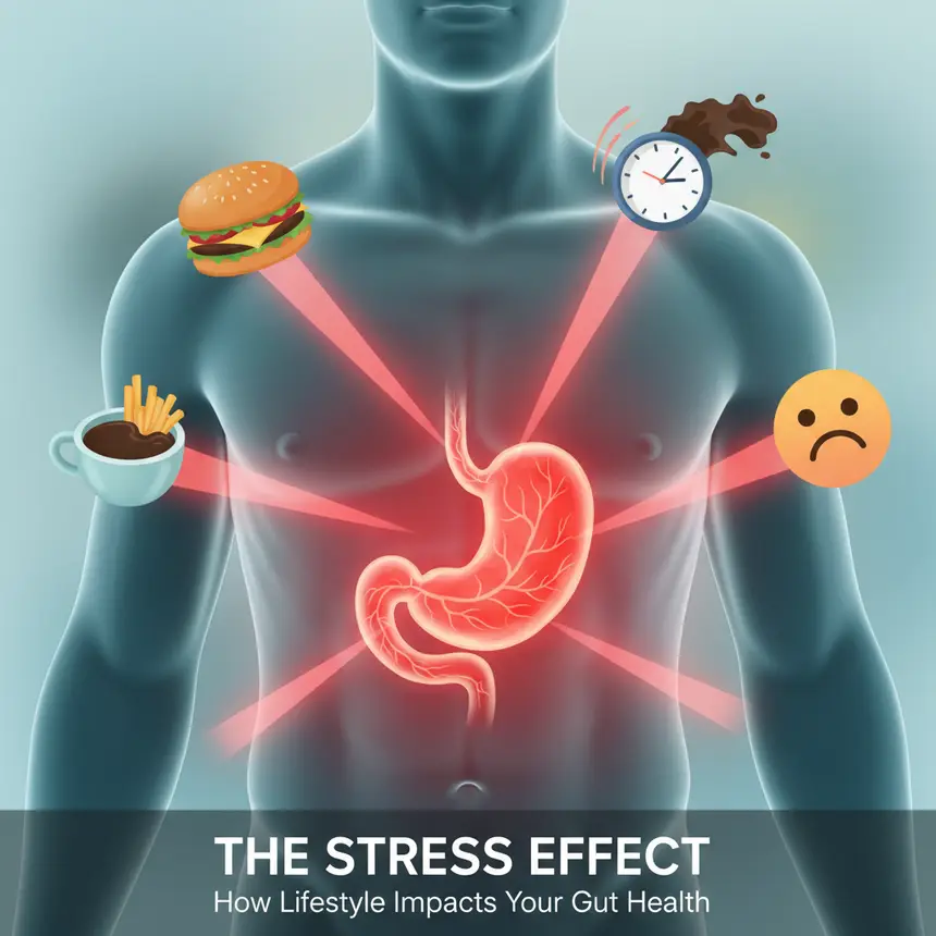 stress stomach irritation
