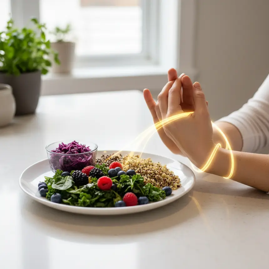 Gut health diet, stress management