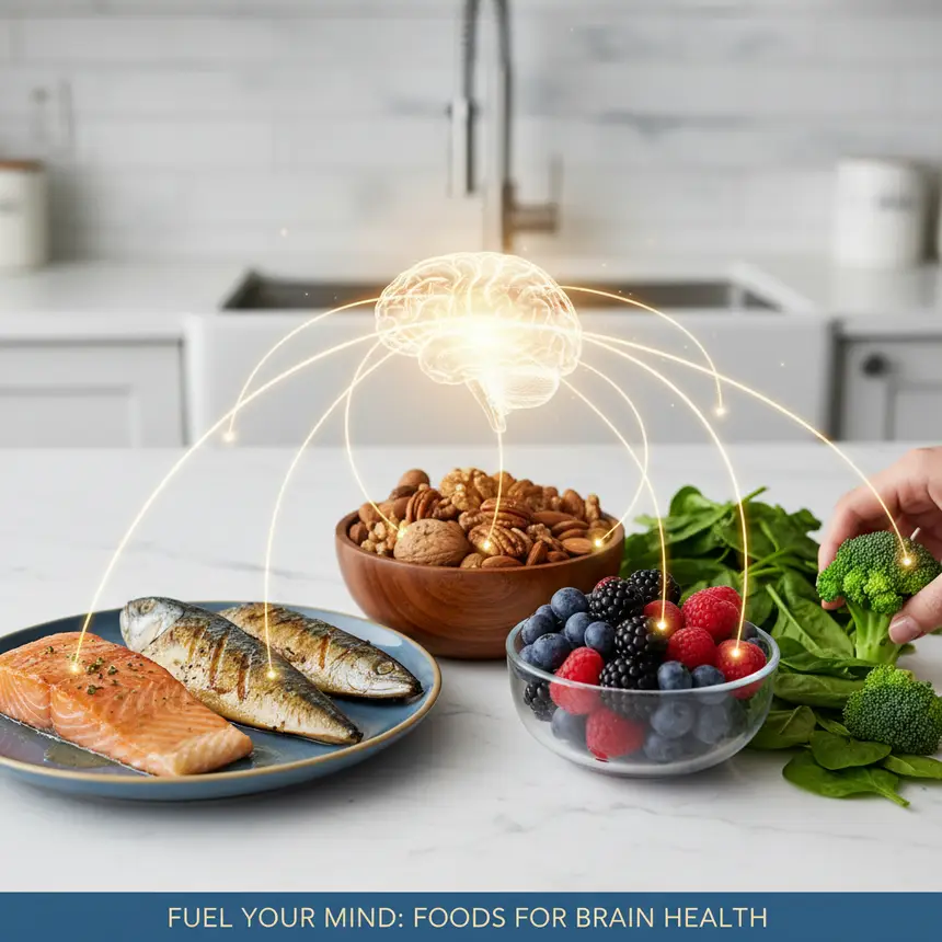 brain boosting foods, omega-3, antioxidants