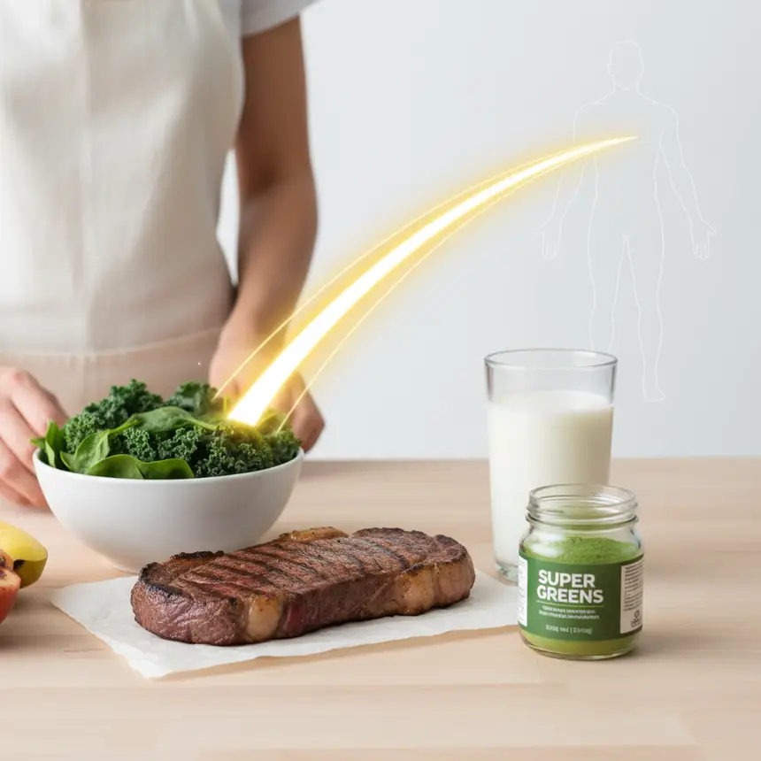 Spirulina nutrients, antioxidant action