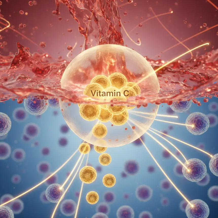 Vitamin C liposomal absorption