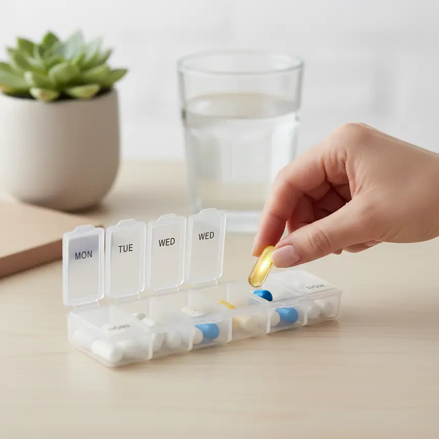 Vitamin D daily routine, healthy habits
