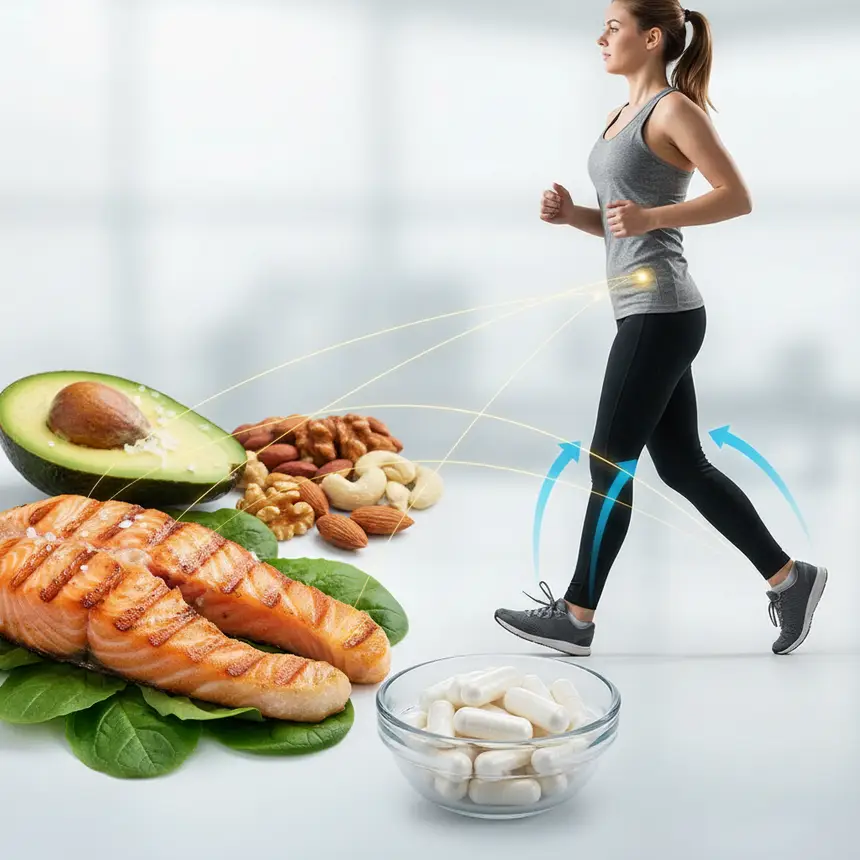 Healthy diet, aerobic exercise, circulatory nutrients
