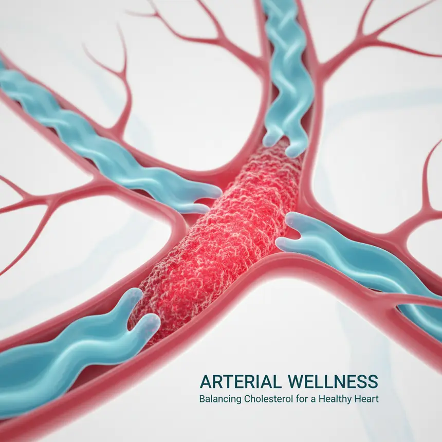 Vascular health, cholesterol risk, blood circulation
