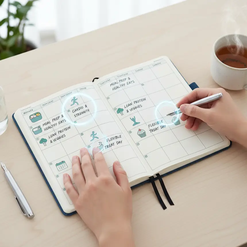 Weight management routine planning