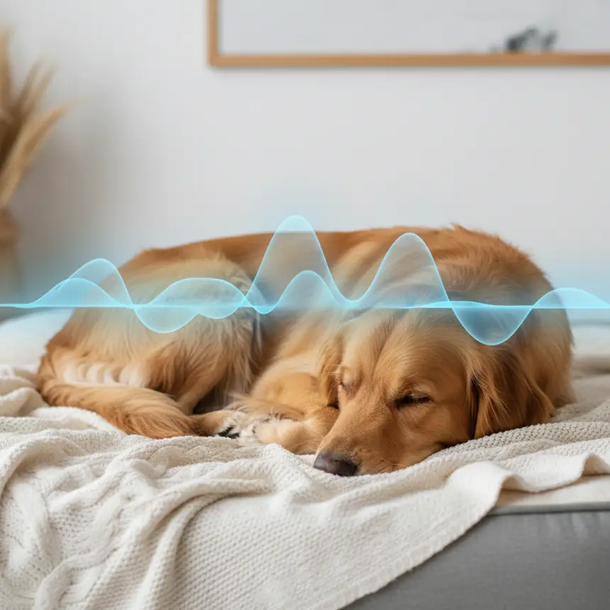 dog muscle recovery, comfortable dog rest