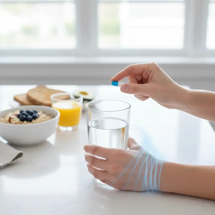 Coenzyme Q10 intake, vitality management