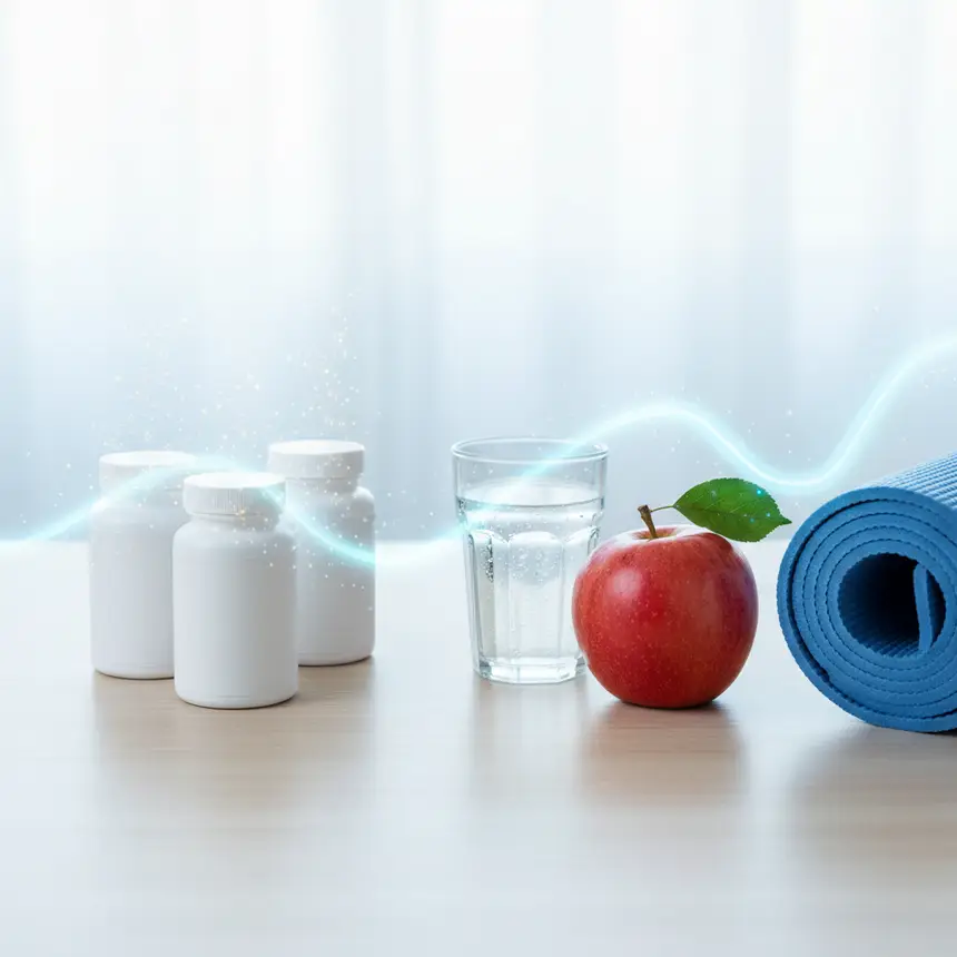 Supplement selection, healthy habits