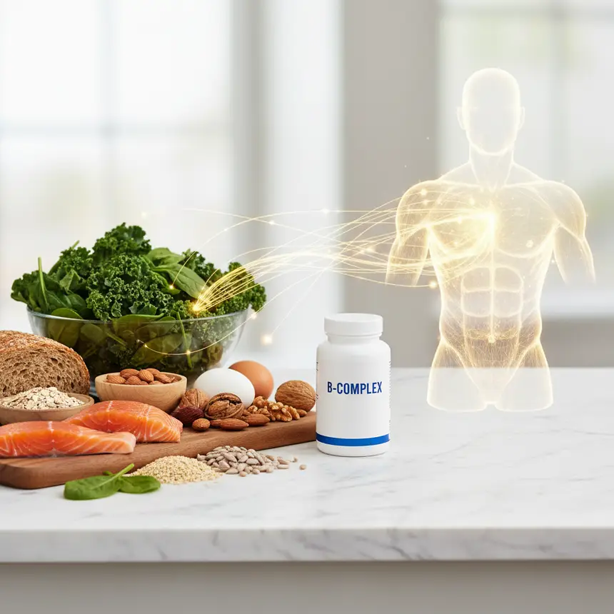 B vitamin rich foods, nutrient synergy