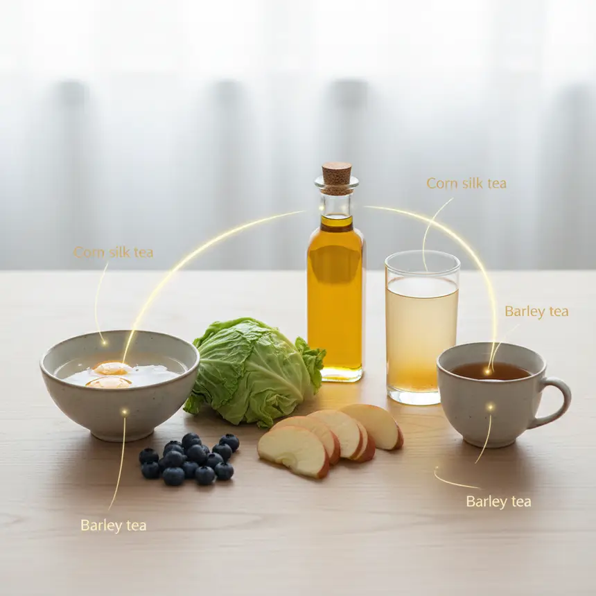 Kidney health foods, kidney health teas, nutritional support