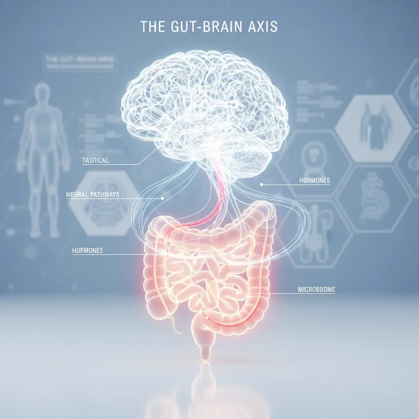 gut-brain connection, stress hormones
