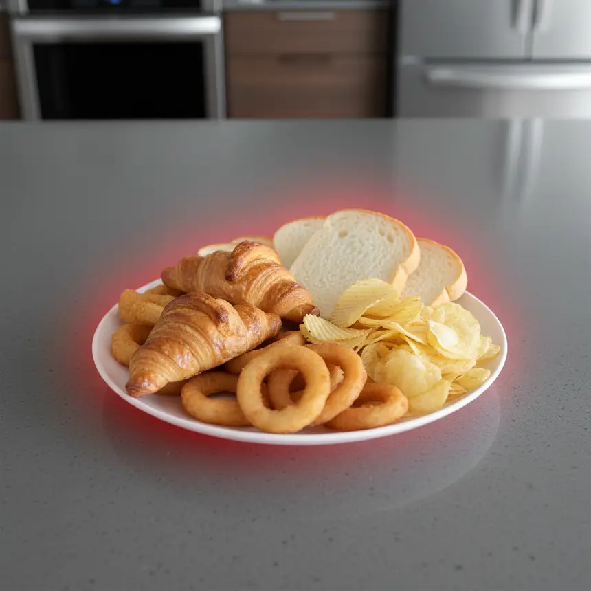 Ovarian health threats, processed foods, refined carbs