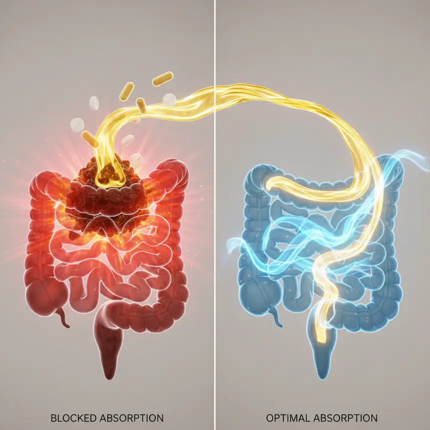 Gut health, nutrient absorption