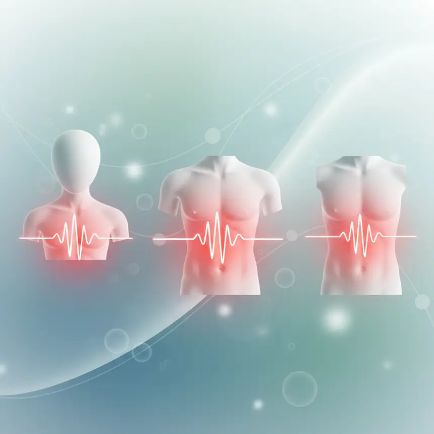 Body parts showing sleep deprivation symptoms