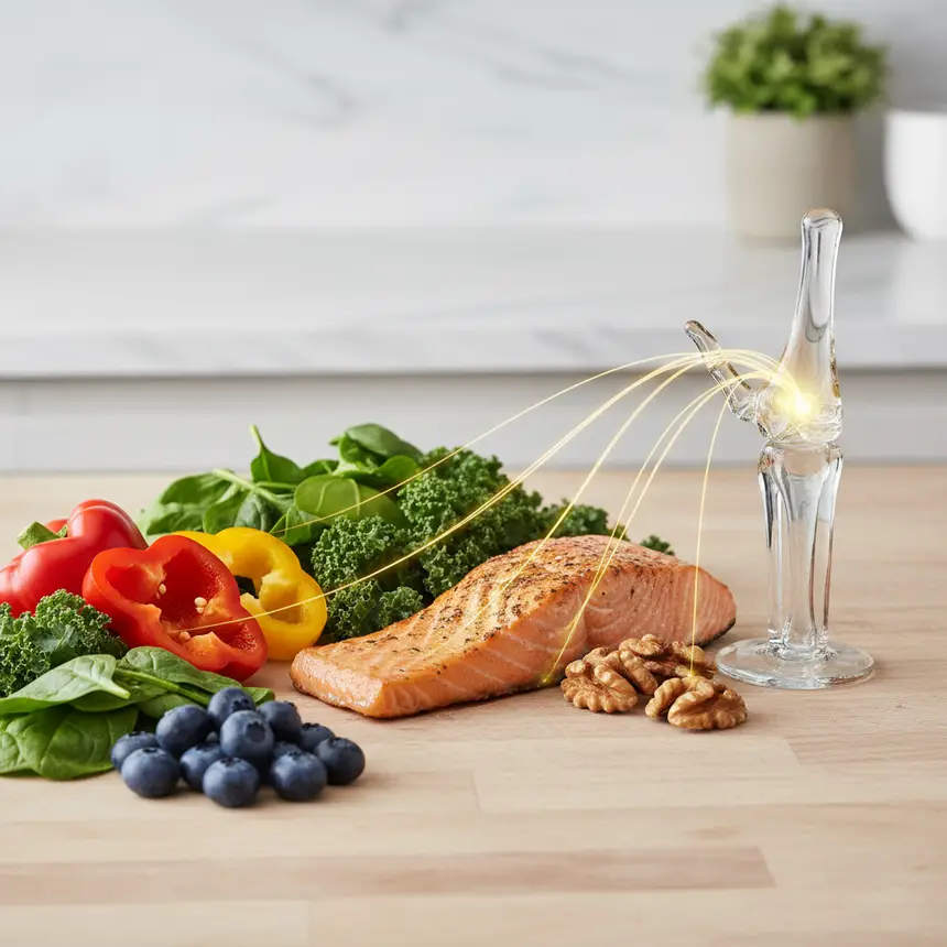 Omega-3 foods, Vitamin K foods, antioxidant foods