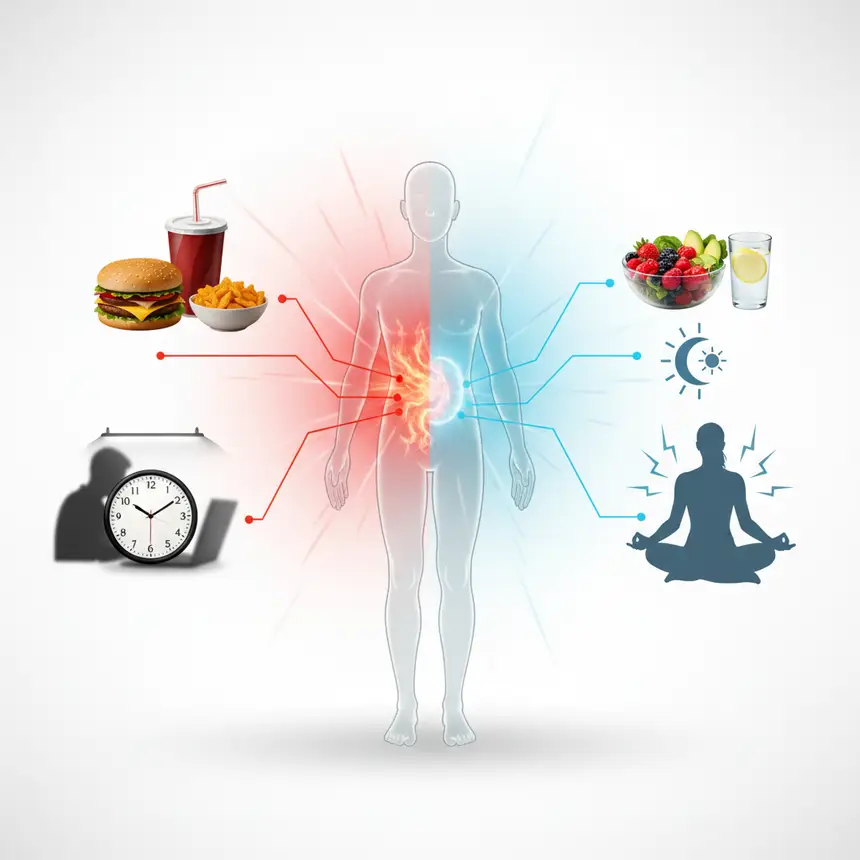 Hormonal imbalance causes, stress, irregular eating habits