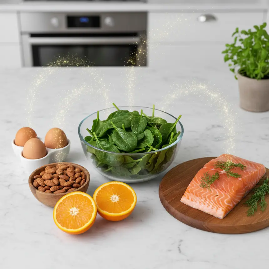 Hair healthy diet, nutrient-rich foods