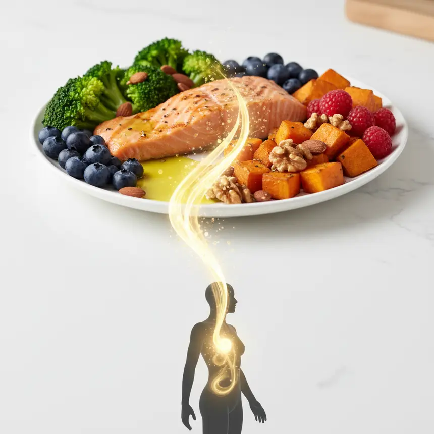 Anti-inflammatory diet, immune-boosting foods, omega-3