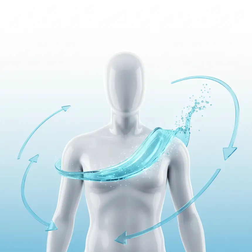 Body recovery and vitality energy flow