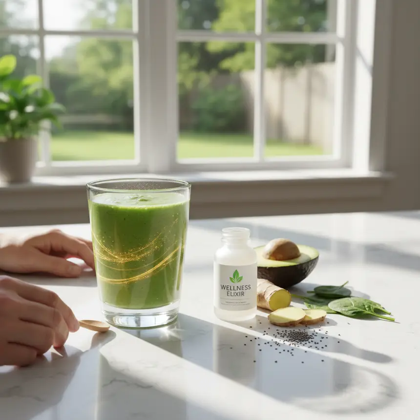 Vitality boosting smoothie
