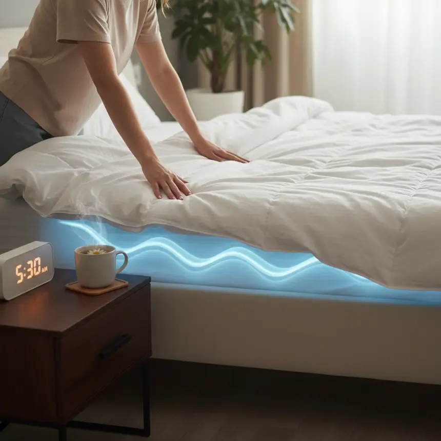 Sleep environment management, relaxation techniques