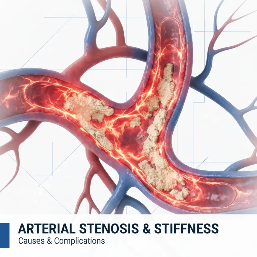 Narrowed blood vessel problem