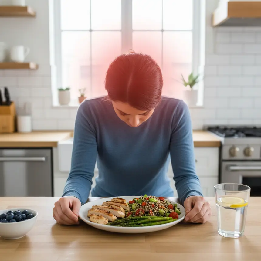 Tiredness and healthy food
