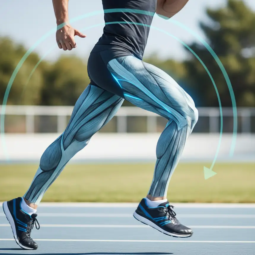 Running exercise performance enhancement