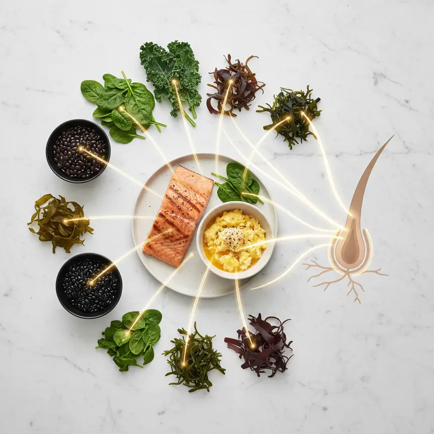Nutrient-rich foods for hair