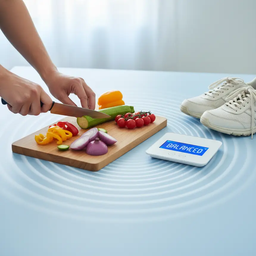 Healthy lifestyle balance