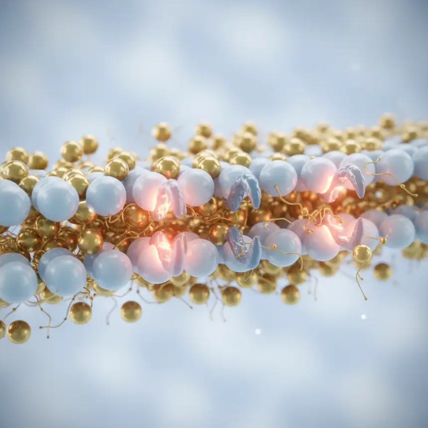 LDL receptor defect, cholesterol accumulation
