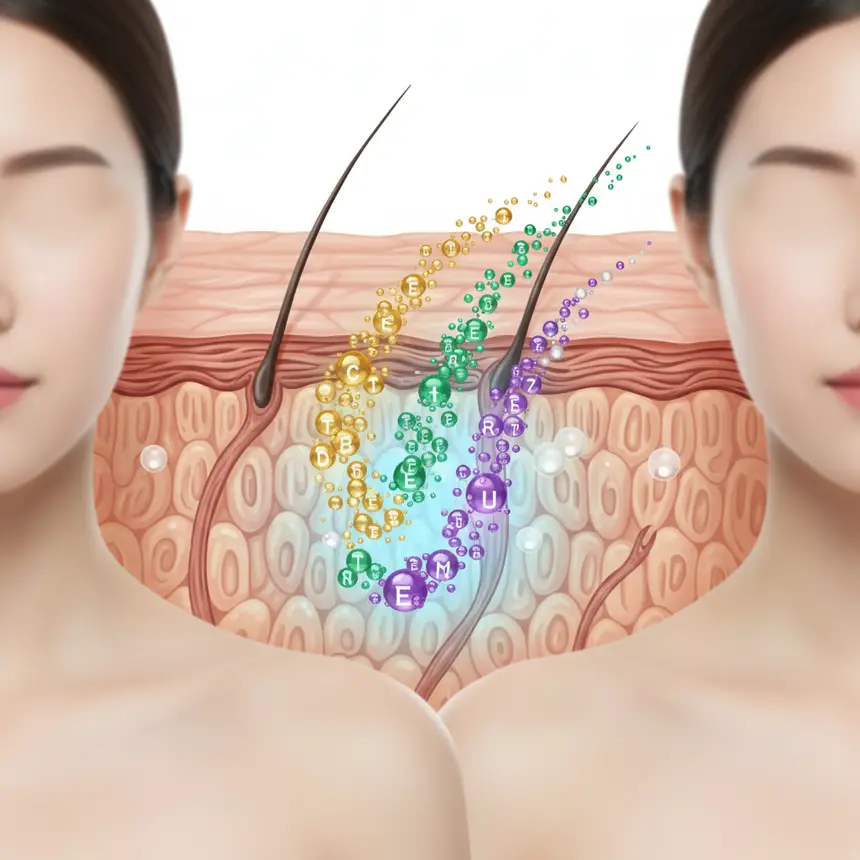 Skin tone improvement nutrients