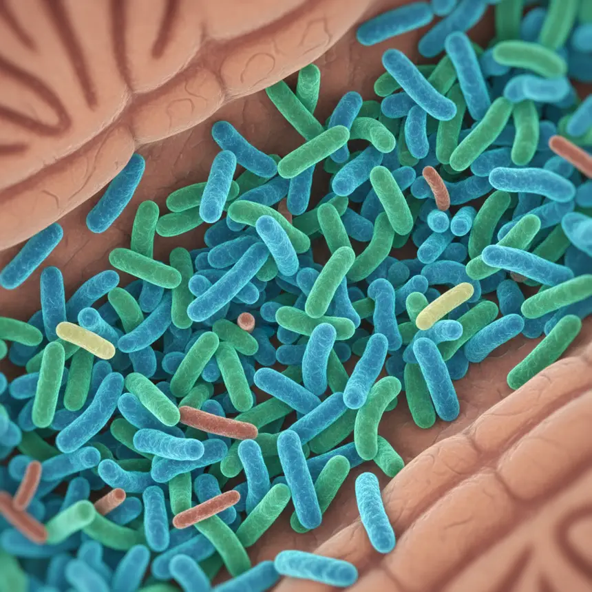 Healthy gut microbiome balance